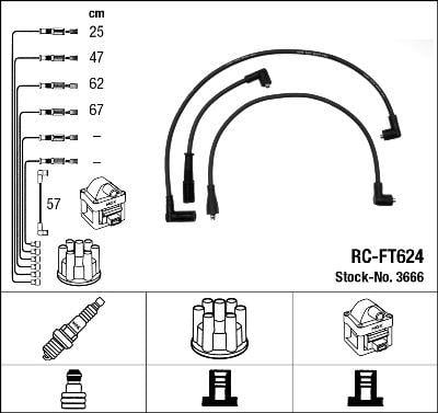 RC-FT624 ATEŞLEME KABLOSU
