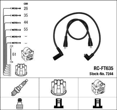 RC-FT635 ATEŞLEME KABLOSU