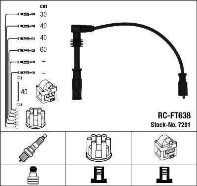 RC-FT638 ATEŞLEME KABLOSU