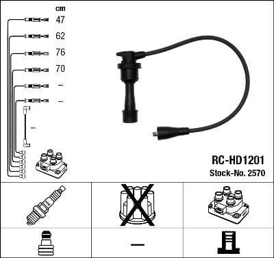 RC-HD1201 ATEŞLEME KABLOSU