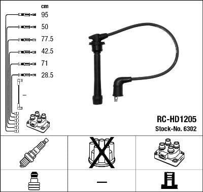 RC-HD1205 ATEŞLEME KABLOSU