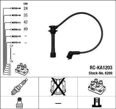 RC-KA1203 ATEŞLEME KABLOSU