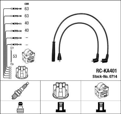RC-KA401 ATEŞLEME KABLOSU