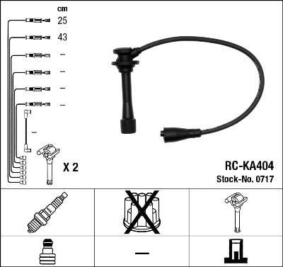 RC-KA404 ATEŞLEME KABLOSU