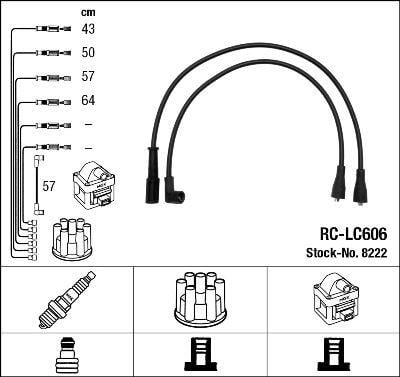 RC-LC606 ATEŞLEME KABLOSU