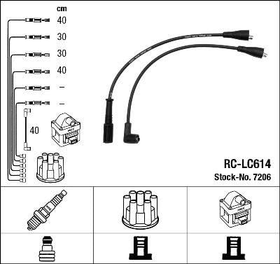 RC-LC614 ATEŞLEME KABLOSU