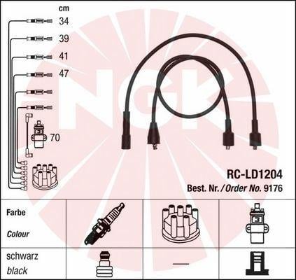RC-LD1204 ATEŞLEME KABLOSU