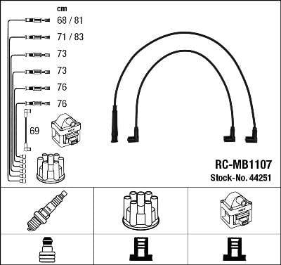 RC-MB1107 ATEŞLEME KABLOSU