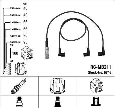 RC-MB211 ATEŞLEME KABLOSU