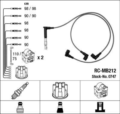 RC-MB212 ATEŞLEME KABLOSU