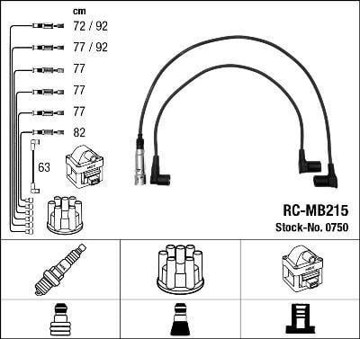 RC-MB215 ATEŞLEME KABLOSU