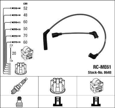 RC-ME61 ATEŞLEME KABLOSU