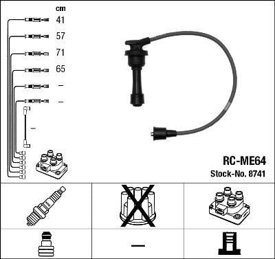 RC-ME64 ATEŞLEME KABLOSU