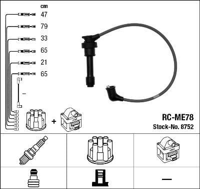RC-ME78 ATEŞLEME KABLOSU