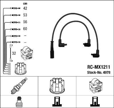 RC-MX1211 ATEŞLEME KABLOSU