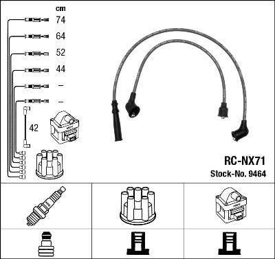 RC-NX71 ATEŞLEME KABLOSU