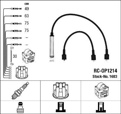RC-OP1214 ATEŞLEME KABLOSU