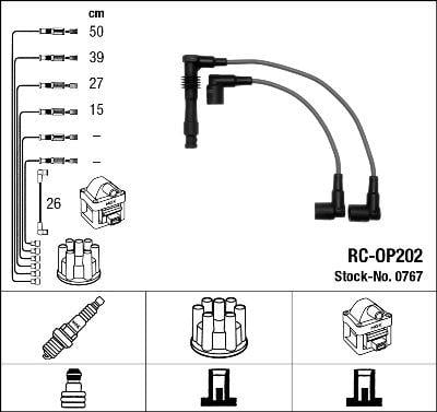 RC-OP202 ATEŞLEME KABLOSU