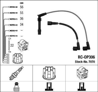 RC-OP306 ATEŞLEME KABLOSU