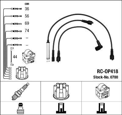 RC-OP418 ATEŞLEME KABLOSU