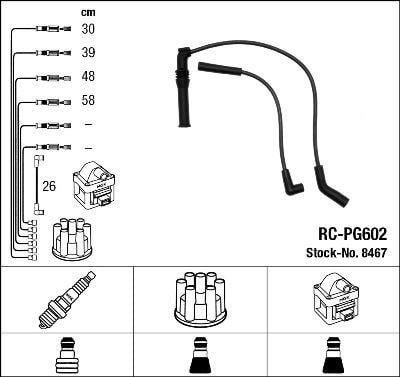 RC-PG602 ATEŞLEME KABLOSU