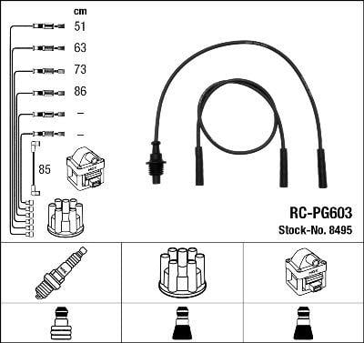 RC-PG603 ATEŞLEME KABLOSU