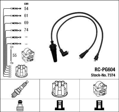 RC-PG604 ATEŞLEME KABLOSU