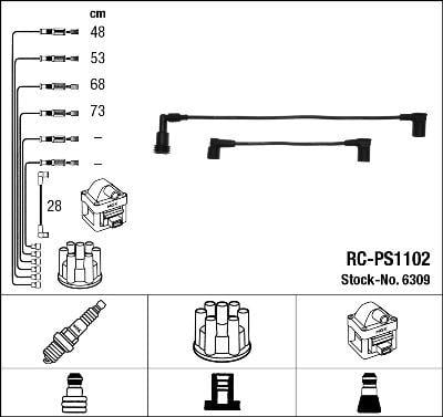 RC-PS1102 ATEŞLEME KABLOSU