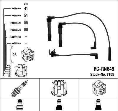 RC-RN645 ATEŞLEME KABLOSU