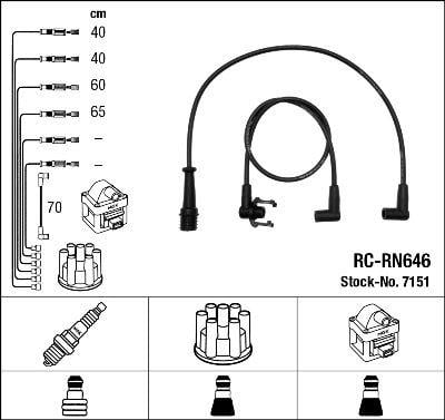 RC-RN646 ATEŞLEME KABLOSU