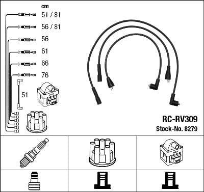 RC-RV309 ATEŞLEME KABLOSU