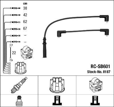 RC-SB601 ATEŞLEME KABLOSU
