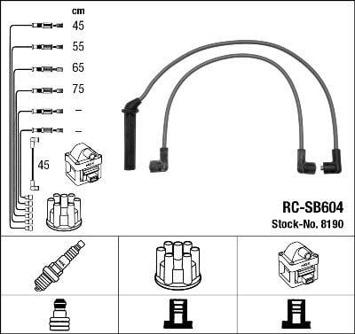 RC-SB604 ATEŞLEME KABLOSU