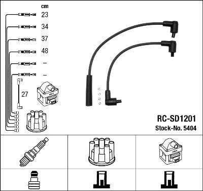 RC-SD1201 ATEŞLEME KABLOSU