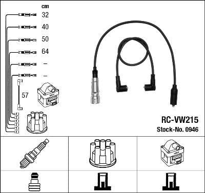 RC-VW215 ATEŞLEME KABLOSU