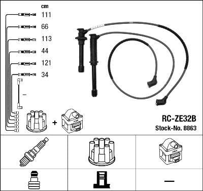 RC-ZE32B ATEŞLEME KABLOSU