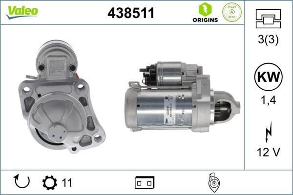 RESTARTER MARŞ MOTORU VOLVO XC60 II 2.0 RSM14-21