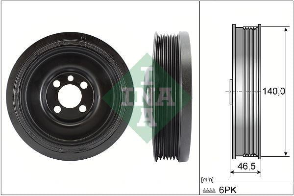 RİEMENSCHEİBE. KURBELWELLE AUDİ/SEAT/SKODA/VW