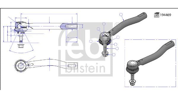 ROT BAŞI E-NV200 ME0 LEAF ZE0 LEAF ZE1