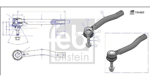 ROT BAŞI E-NV200 ME0 LEAF ZE0 LEAF ZE1