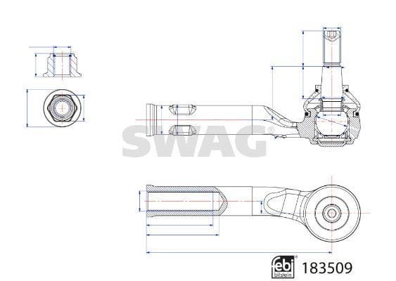 ROT BAŞI ÖN SAĞ FORD PUMA 2019>