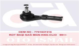 ROT BAŞI SAĞ RENAULT CLIO III 05>12 CLIO II 98> CLIO SYMBOL 98> KANGOO 98> MEGANE I 96> MODUS 04> NISSAN MICRA III K12 03>10