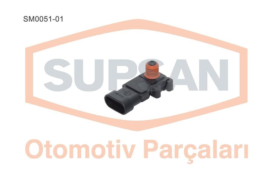 SENSÖR MAP OPEL ASTRA-G-H ZAFİRA-A Z16SE-Z16XEP-Z16XE1-Z16YNG - CORSA-C 1.6 16V Z14XE-Z16SE-Y16Y