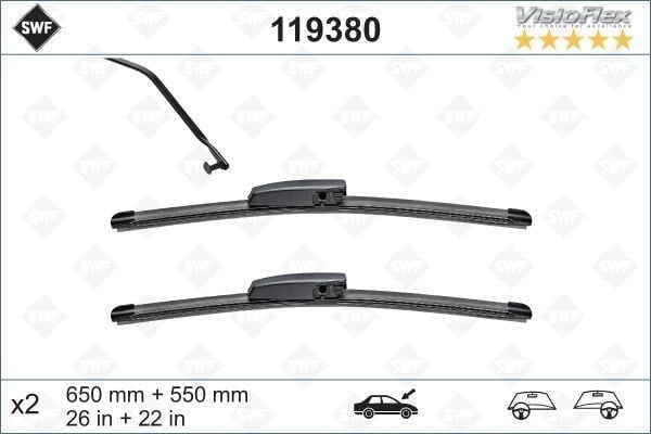 SİLECEK 65 55cn FLATBLADE-MUZ TİPİ MGN SCENIC 11/03 > G.SCENIC 04 > 574309