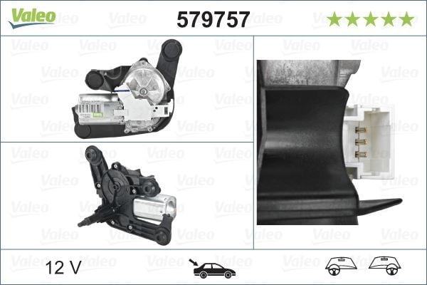 SİLECEK MOTORU ARKA CITROEN C3 Picasso 10.2005>