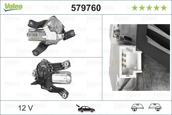 SİLECEK MOTORU ARKA DACIA Logan MCV 06 >
