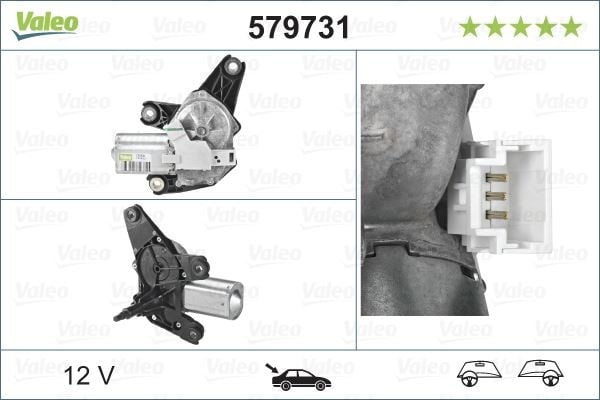 SİLECEK MOTORU ARKA OPEL VIVARO A 01>14 VIVARO B 14>19 RENAULT TRAFIC II 01>