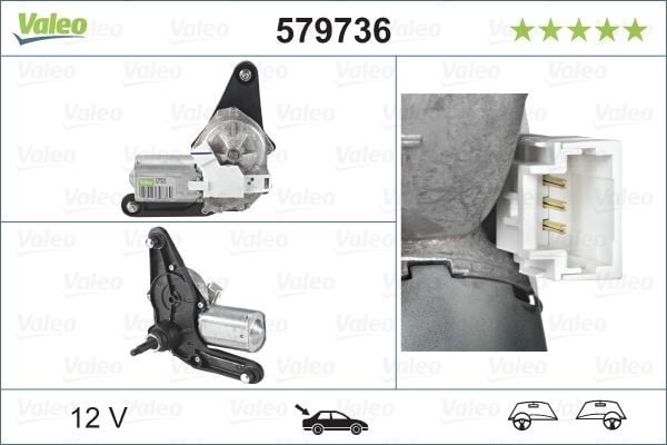 SİLECEK MOTORU ARKA RENAULT CLIO II 00>05
