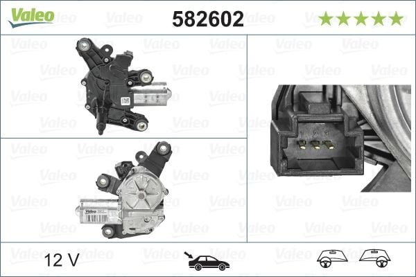 SİLECEK MOTORU ARKA RENAULT Clio IV 10/2012 -> . Captur 04/2013 -> . Zoe 01/2013 ->