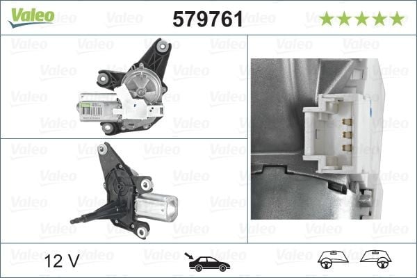 SİLECEK MOTORU ARKA RENAULT LAGUNA II Grandtour KG0/1 03.2001>